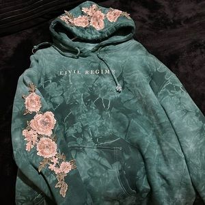 Civil Regime Green Hoodie